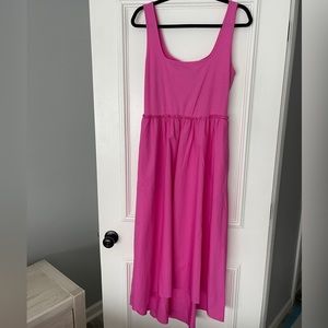 Pink maxi dress target, with pockets